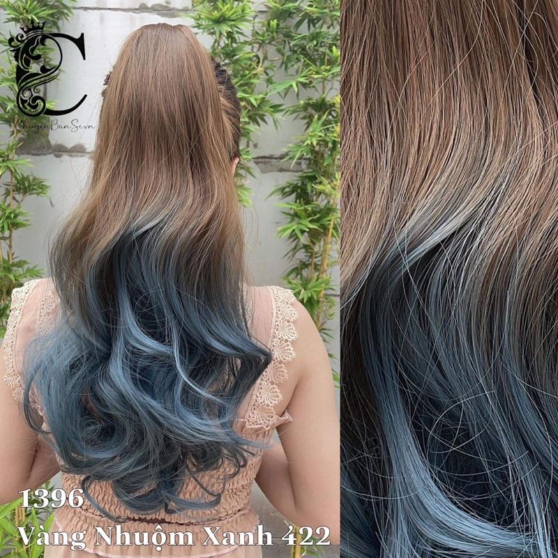 Ngoặm xoăn omber cute