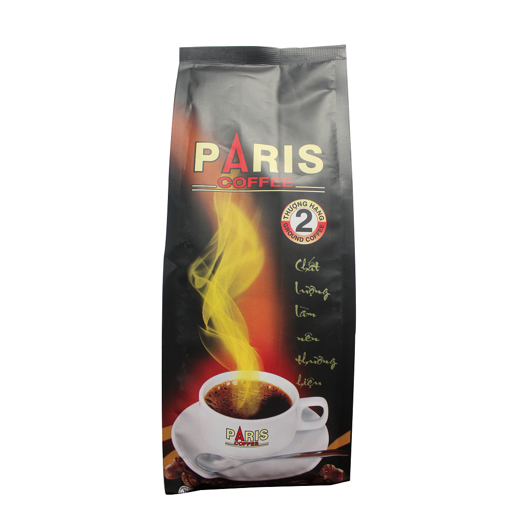 Cà phê bột pha phin Paris 2 - Đậm, hương vị đẳng cấp, pha cà phê sữa ngon [500g]