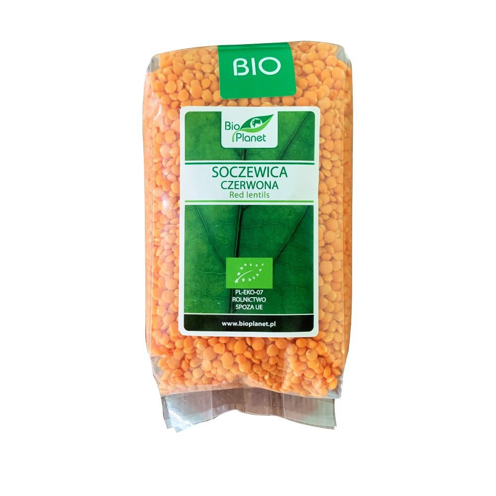 Đậu lăng đỏ hữu cơ Bio Planet 500g