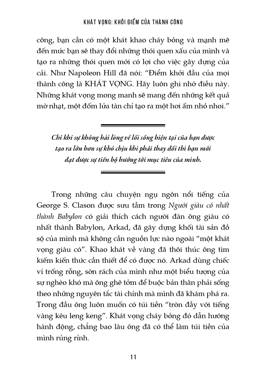 Tư Duy Triệu Phú - Ý Thức Về Tiền Và Biến Khát Vọng Thành Sự Giàu Sang (Napoleon Hill)
