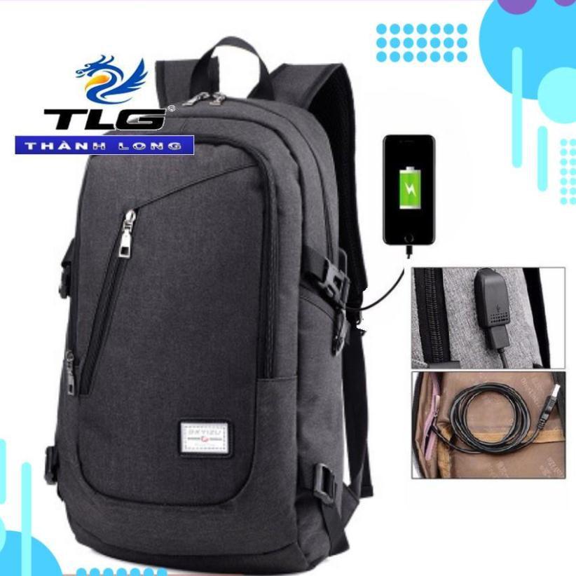 ️ Deal Sốc ️ Nhập mã LONGTLG giảm 10% Balo thời trang kèm cổng sạc USB Đồ Da Thành Long TLG 208199
