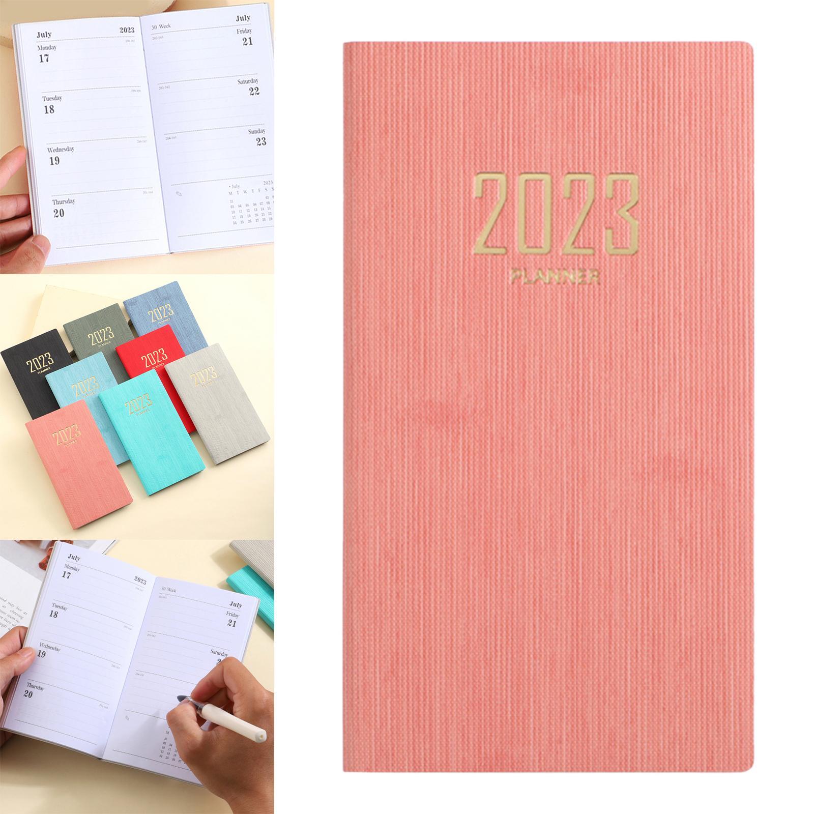 Recording Weekly Notebook Planner Planning Daily Account for Gift