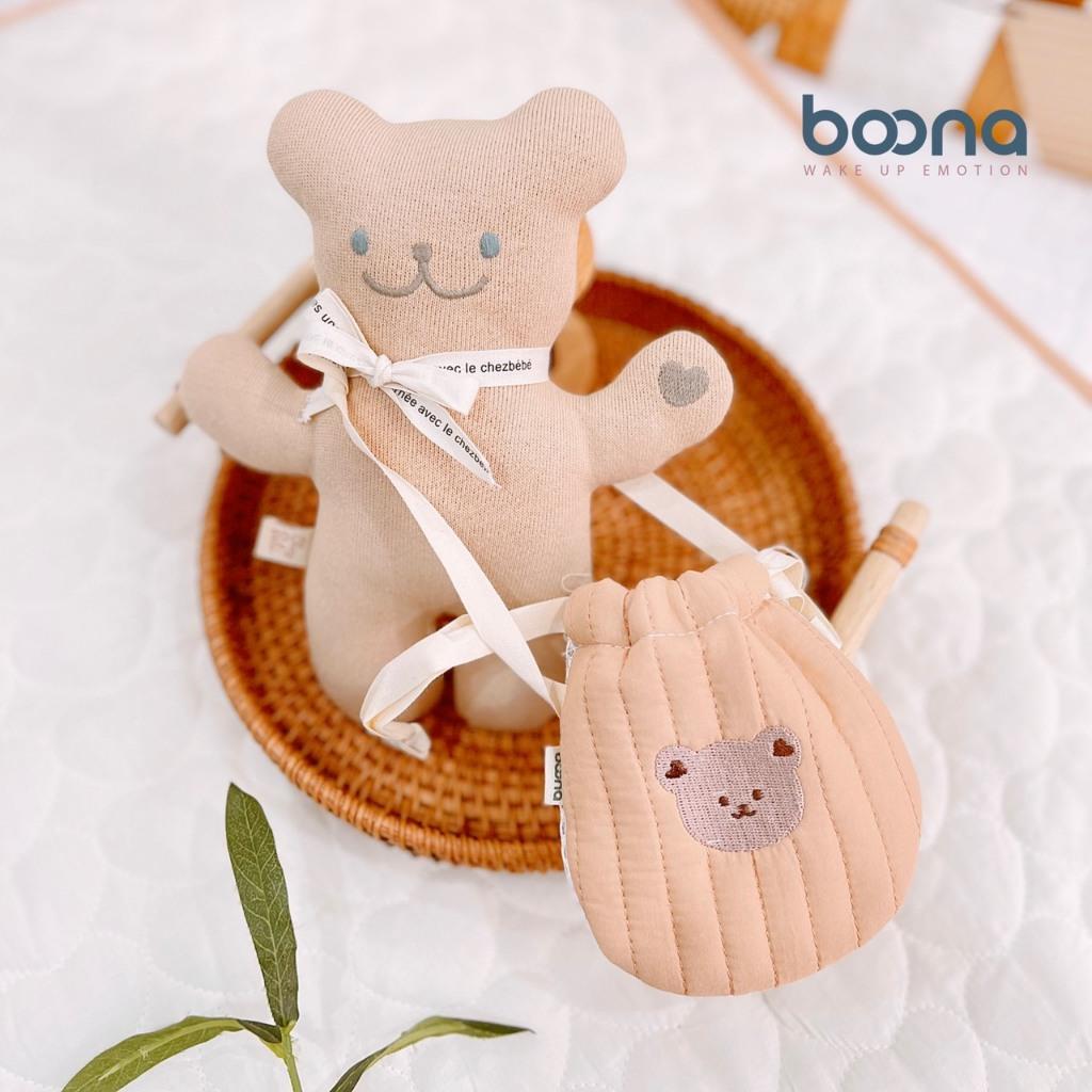 Túi Đựng Tỏi Cho Bé Có Dây Thêu Họa Tiết Phong Cách Hàn Quốc