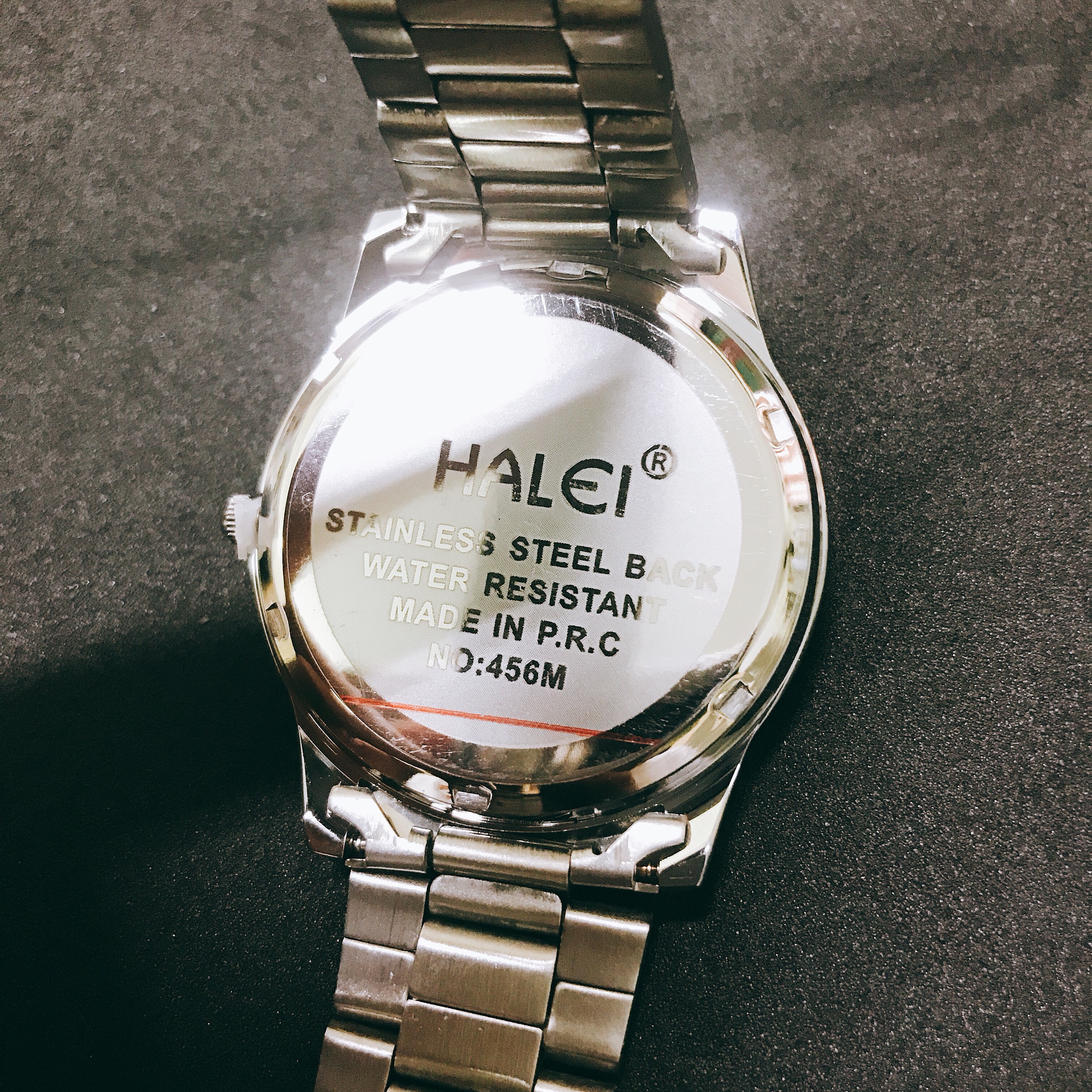 Đồng hồ Nam Halei  HL456 dây thép không gỉ (HL456 dây trắng)+ Tặng Combo TẨY DA CHẾT APPLE WHITE PELLING GEL BEAUSKIN chính hãng