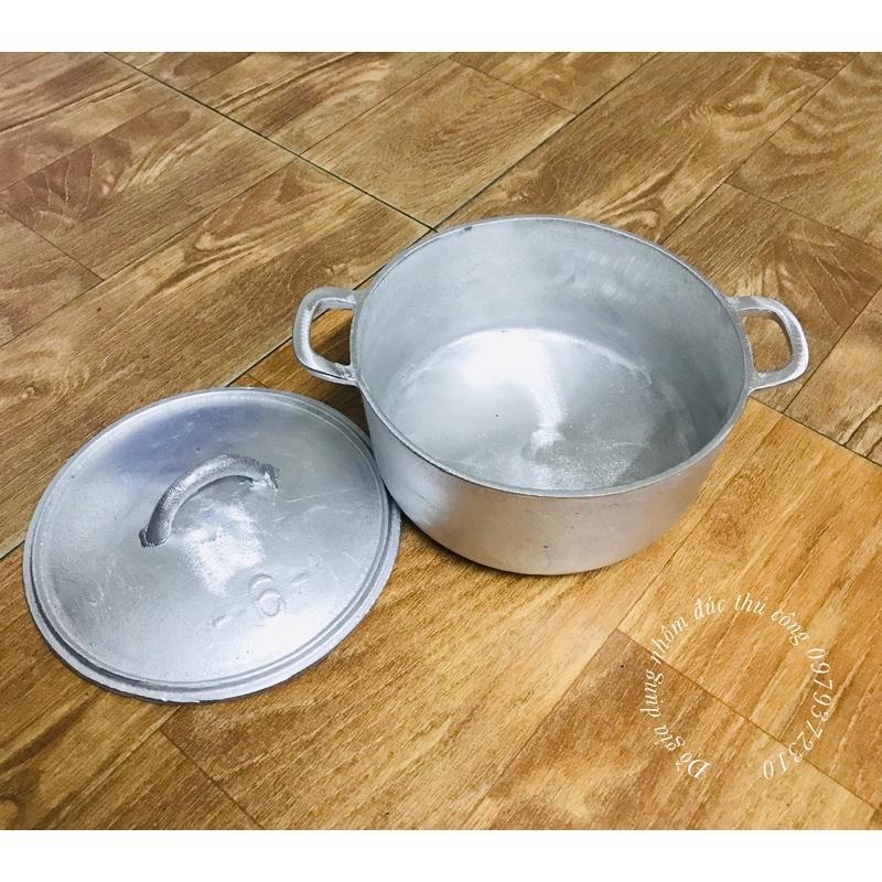 XOONG GANG ĐÚC THỦ CÔNG LÀNG NGHỀ SỐ 6 ( ĐK 18cm )