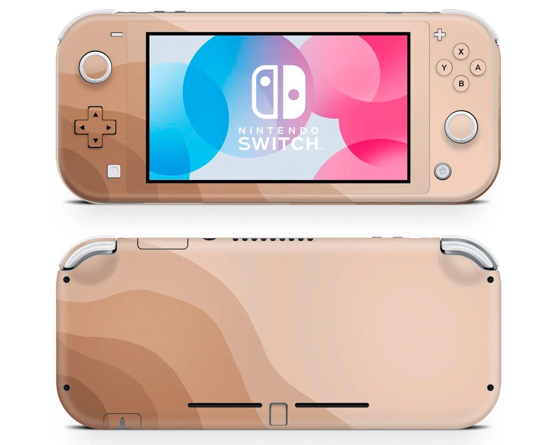 Skin decal dán Nintendo Switch Lite mẫu vân marble (dễ dán, đã cắt sẵn)