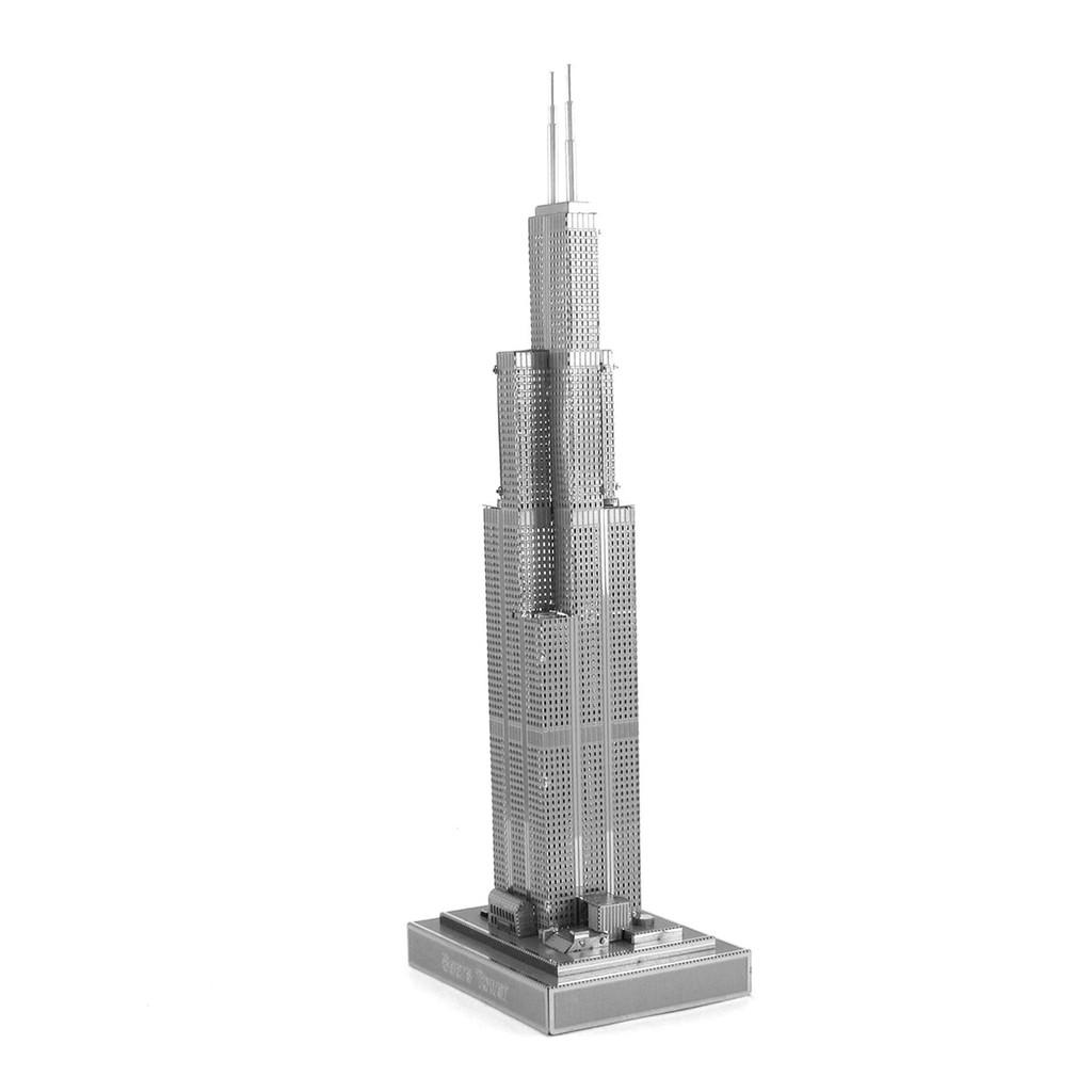 Mô Hình Lắp Ráp 3d Tháp Willis - Chicago