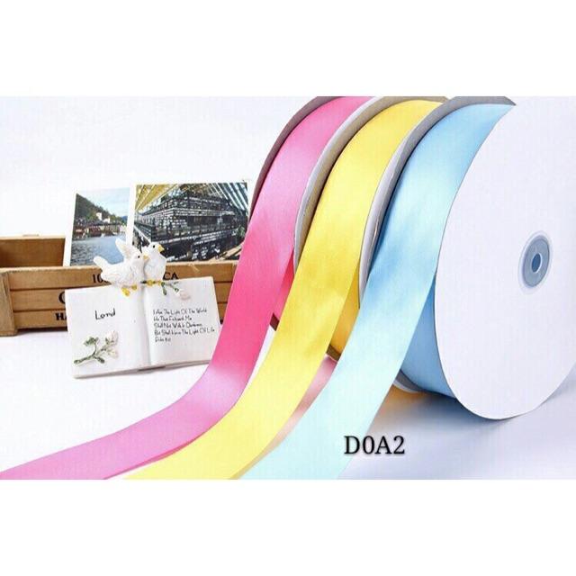 1 cuộn Ruybang lụa bản rộng 4 Cm , dài 100 m