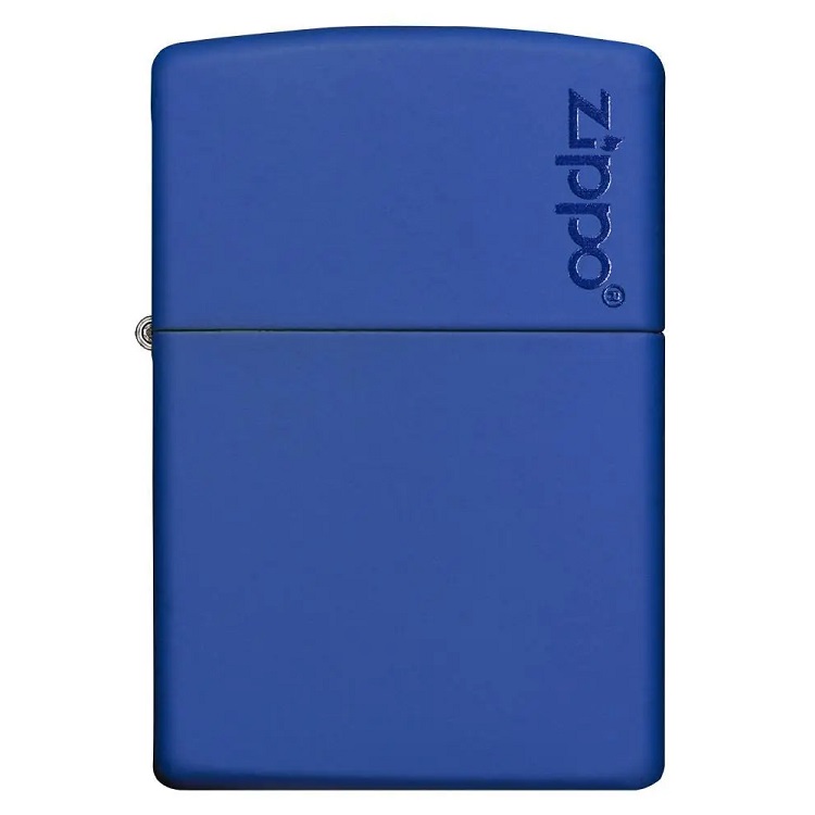 Bật Lửa Classic Royal Blue Matte Zippo Logo 229ZL