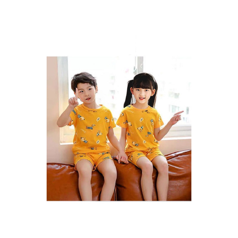 Bộ cộc tay thông hơi cho bé trai và bé gái 2-10 tuổi hàng Quảng Châu