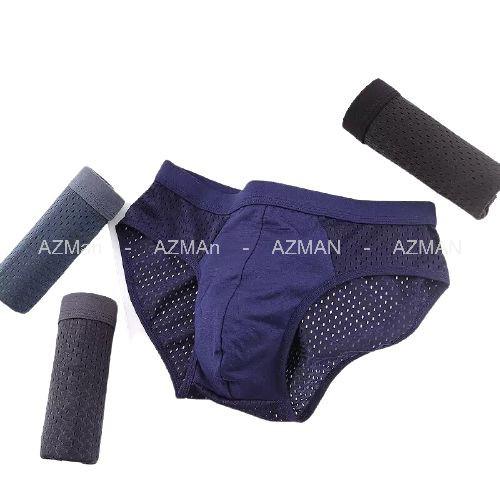 Hộp 4 Quần Lót Sịp Tam Giác Nam Brief Thông Hơi sexy lịch lãm cao cấp Men303