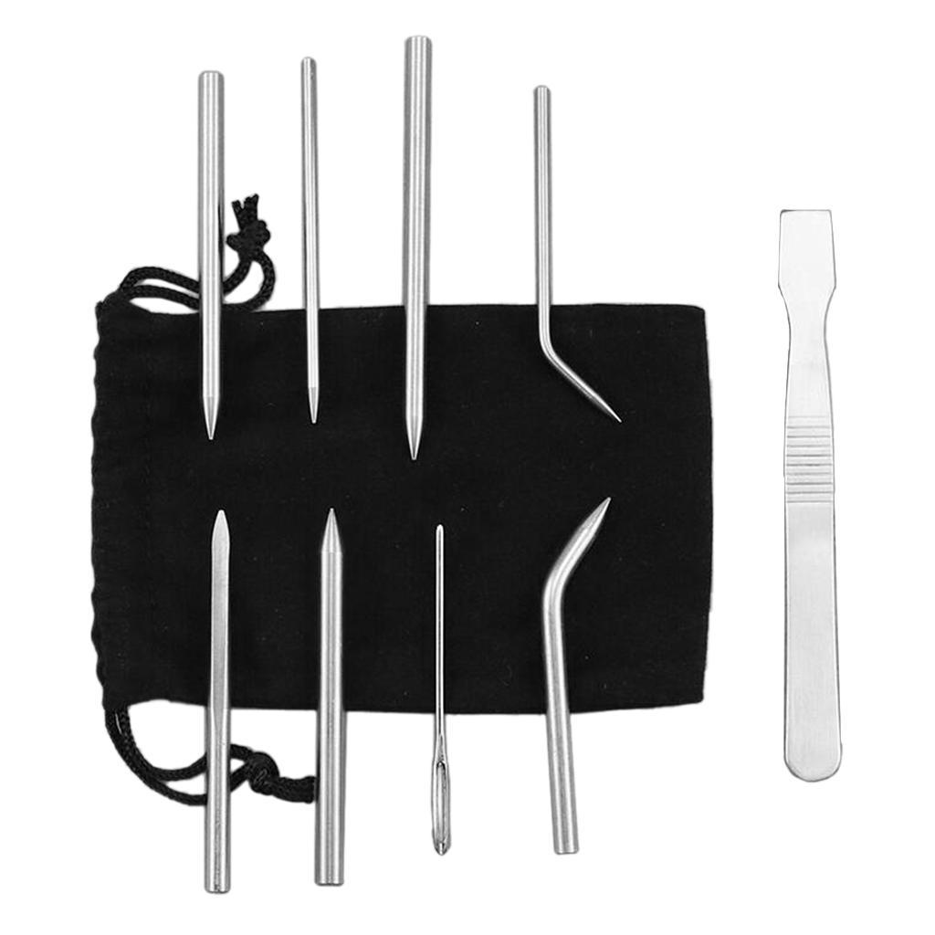 9x   Stitching Set   Lacing  &Smoothing Tool for Weaving