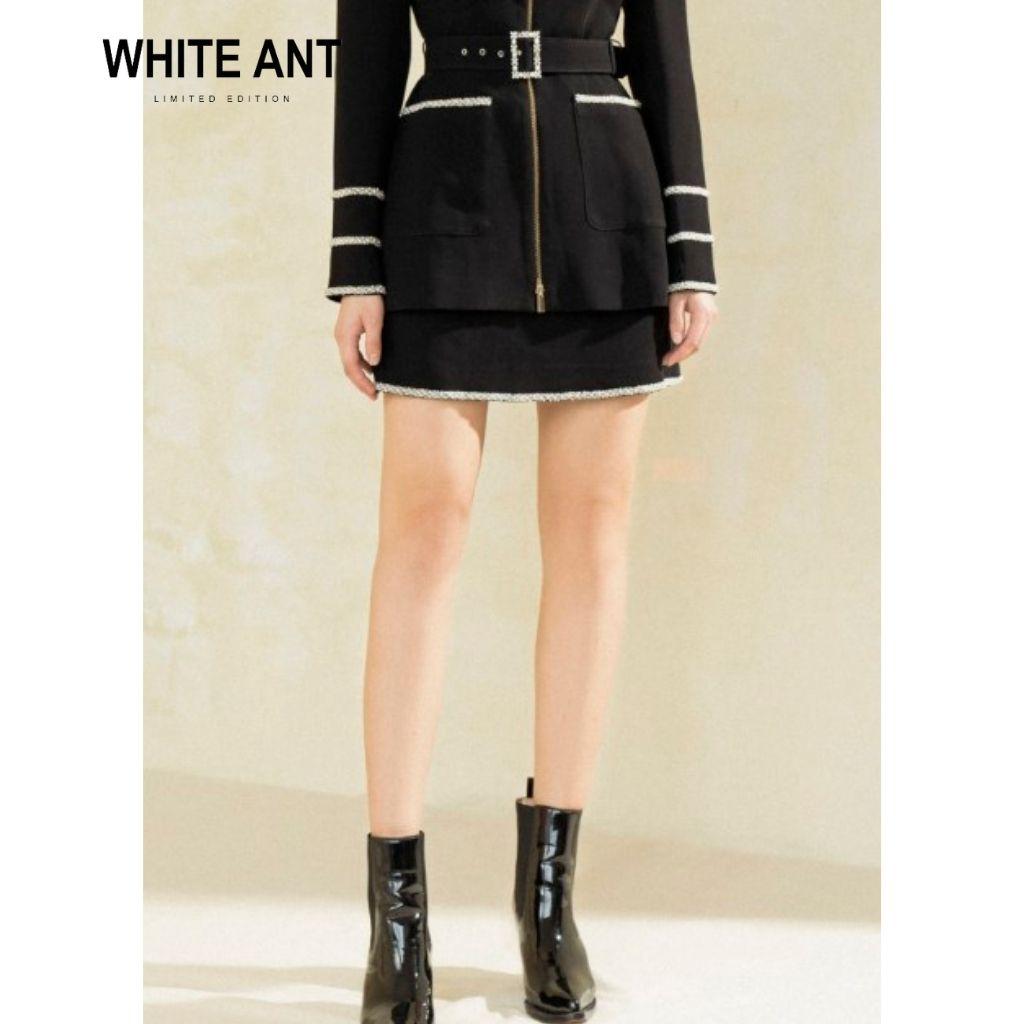 Chân Váy Chữ A Nữ WHITE ANT HEULWEN SKIRT Dáng Ngắn Có Lót Trong, Chất Vải Cao Cấp Chuẩn Form 110100051.100