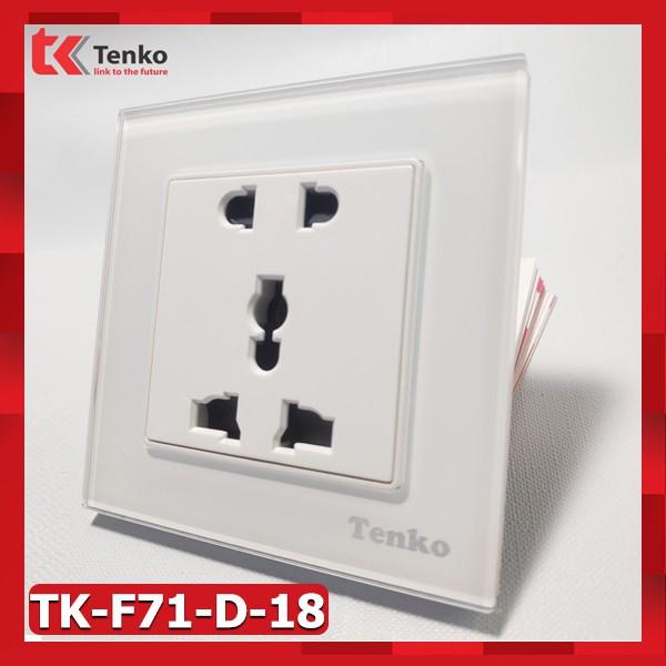 Ổ Cắm Điện Âm Tường Mặt Kính Cường Lực Cao Cấp TK-F71-D-18