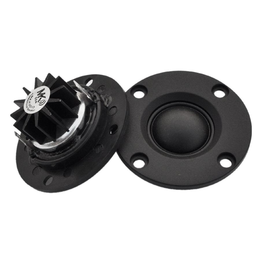 Loa Tweeter 6 Ohm 30W Hifi Dome Mềm Lụa Phim Loa Treble Neodymium Răng Tản Nhiệt 2 Chiếc