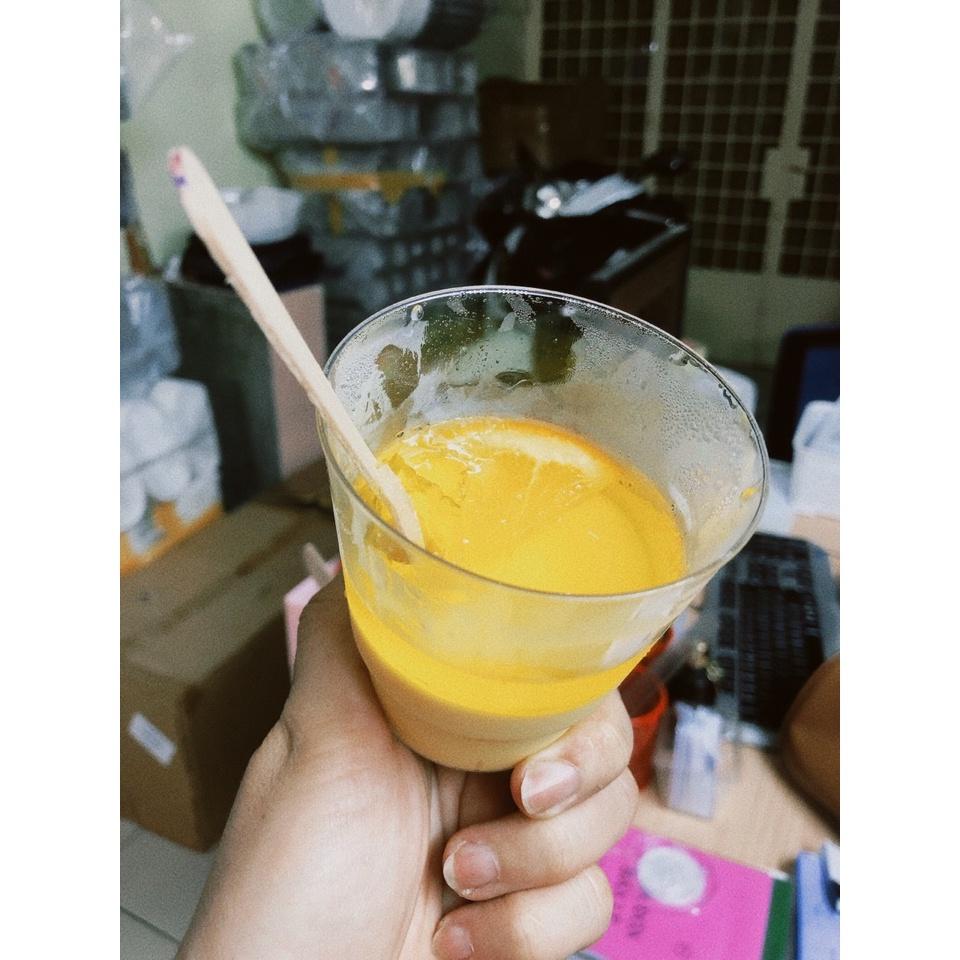 100 Ly hàng không - đựng tiramisu - bánh mousse - panna cotta có nắp bằng xinh xắn