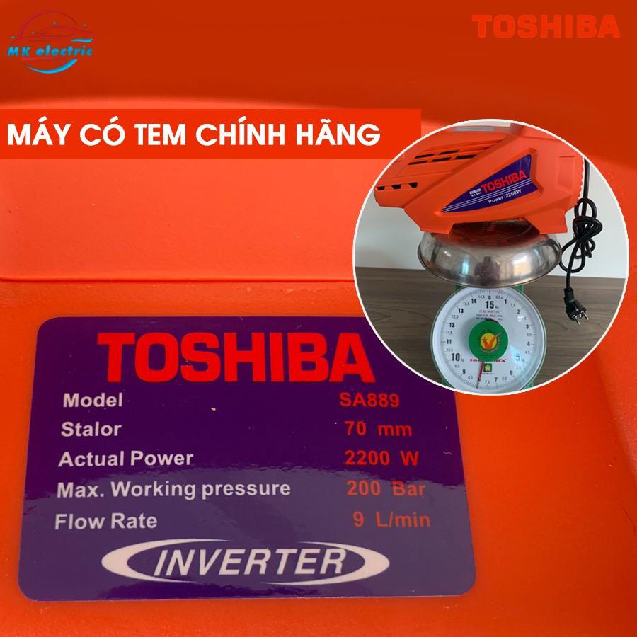 Máy rửa xe mini I Máy rửa xe cao áp TOSHIBA 2200W SA 889 - Có áp chống giật + Chống cháy