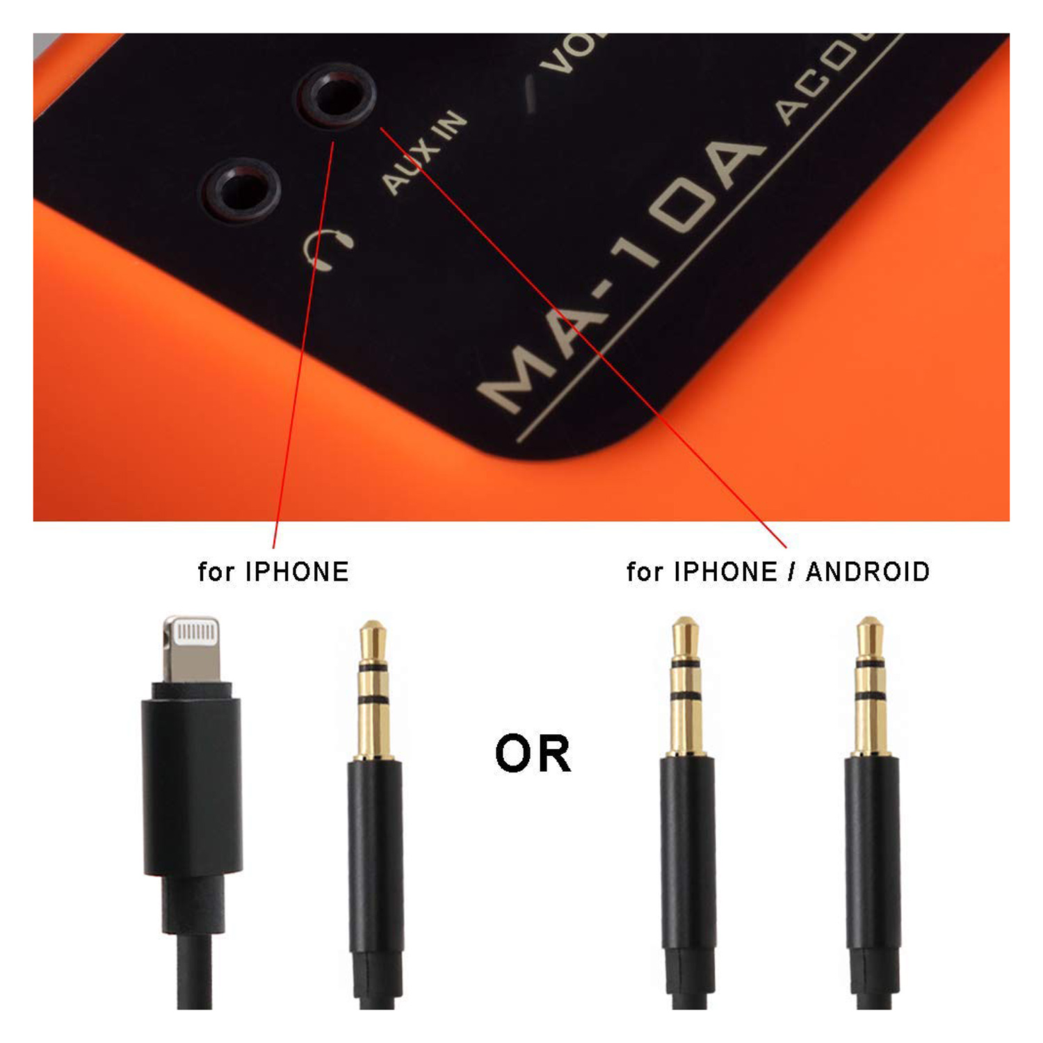 Ampli Khuếch Đại Âm Thanh Cho Đàn Guitar Acoustic Và Nhạc Cụ Mộc Acoustic JOYO MA-10A - Kèm Móng Gảy DreamMaker