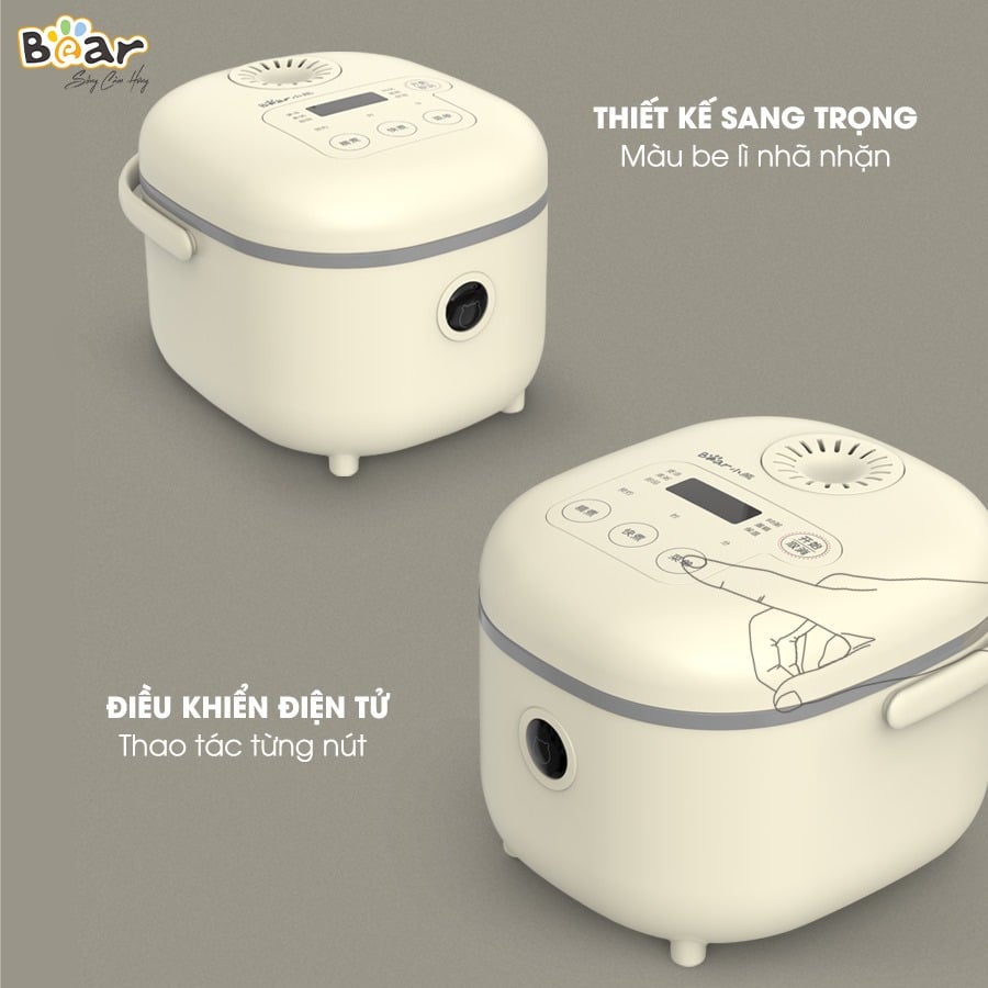 Nồi cơm điện thông minh Bear SUBE015 DFB-B20A1- Hàng chính hãng