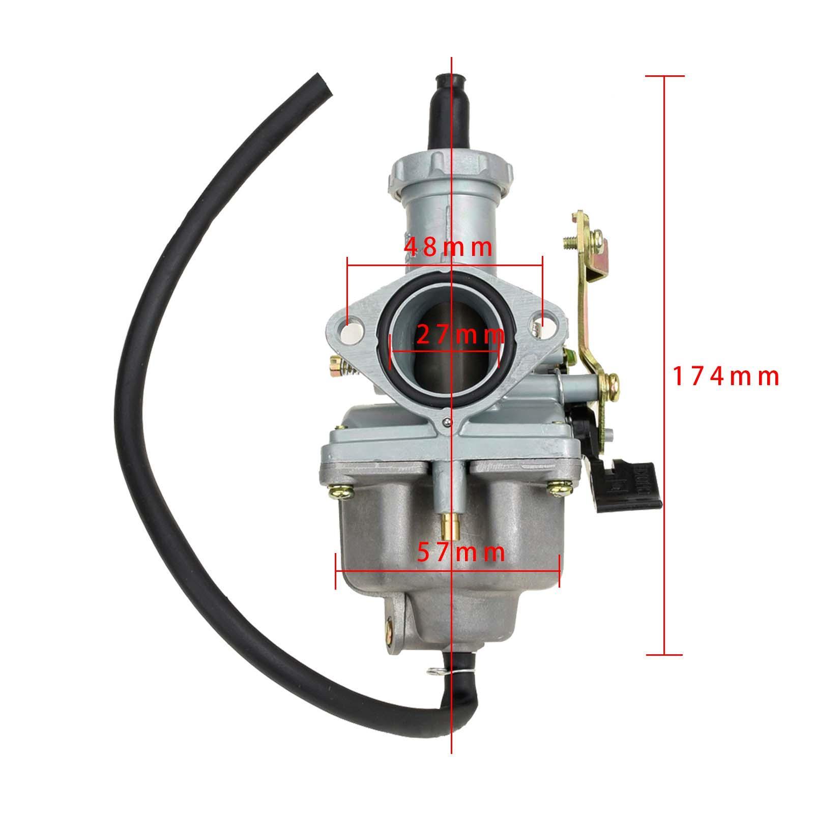 Motorcycle Carburetor Assembly Metal Motorbike for CG125 ATV Motorcycle