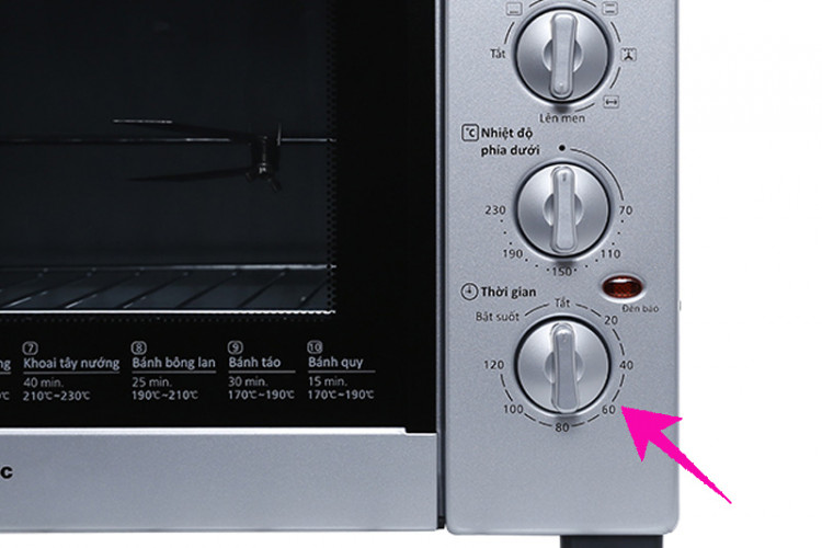 Lò nướng Panasonic NB-H3800SRA-8 Lò nướng Panasonic NB-H3800SRA-8