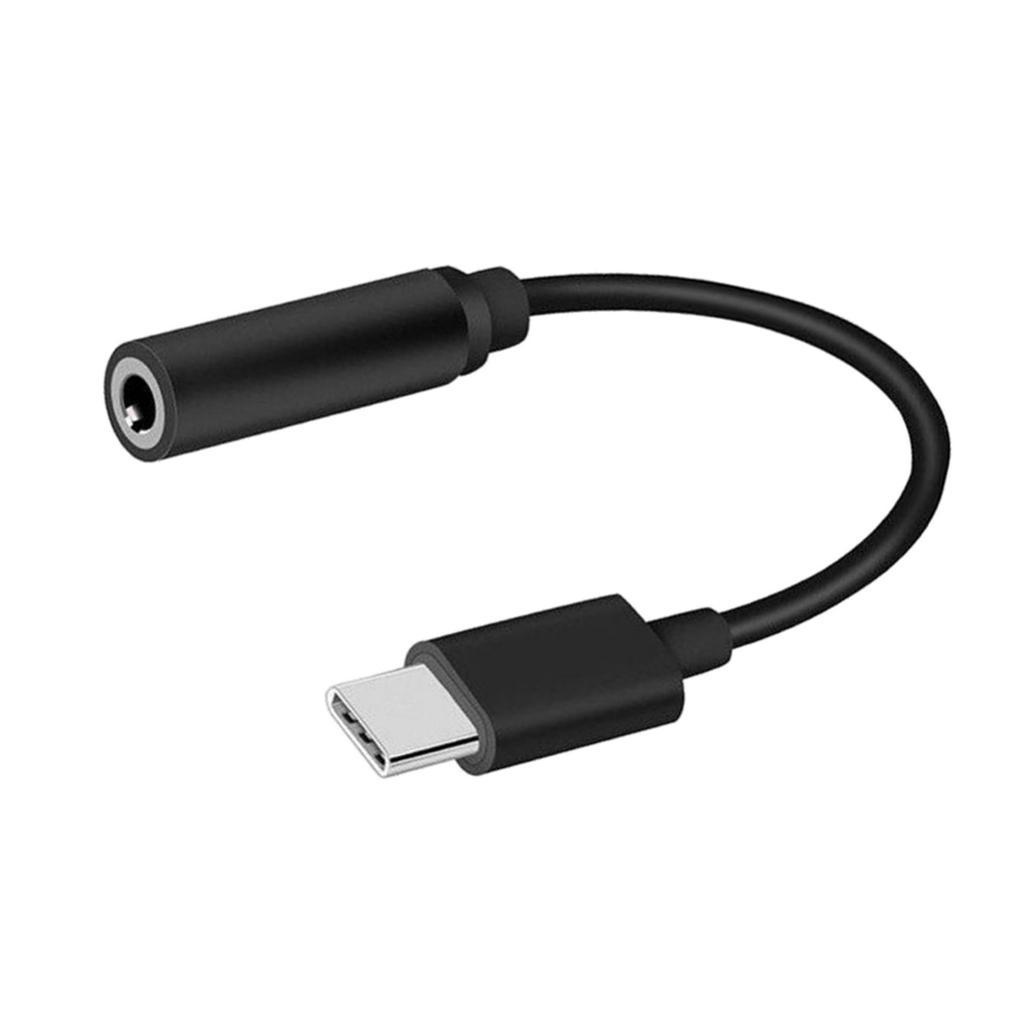 USB 3.1  Male to 3.5mm AUX Female Earphone Audio Adapter Cable