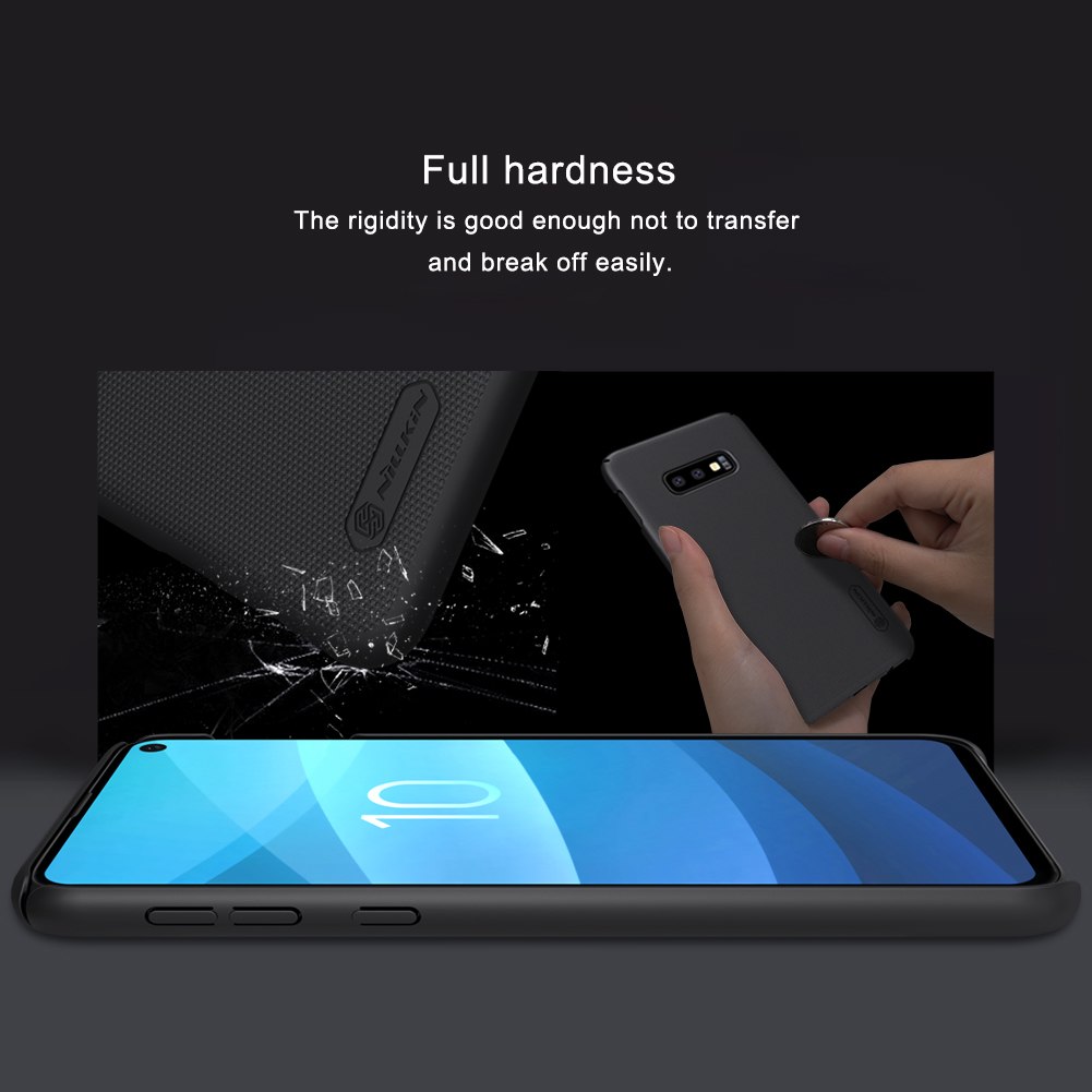 Ốp lưng sần cho Samsung Galaxy S10e hiệu Nillkin - Hàng chính hãng