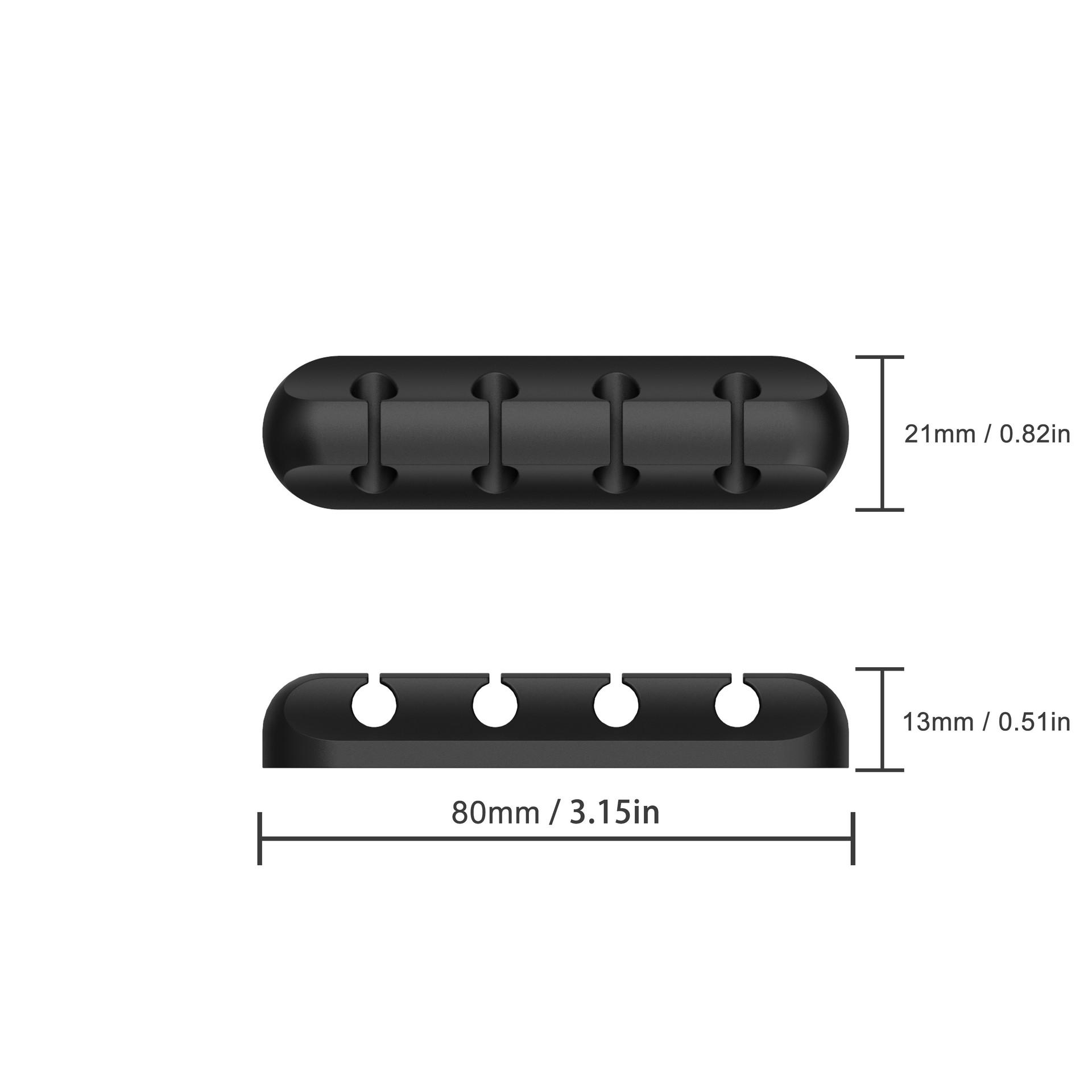 Clip cáp tổ chức của văn phòng, bộ 3 hỗ trợ cáp, người tổ chức dây, quản lý cáp, cáp lưu trữ cho cáp sạc USB/chuột/người nghe/PC/PC/PC