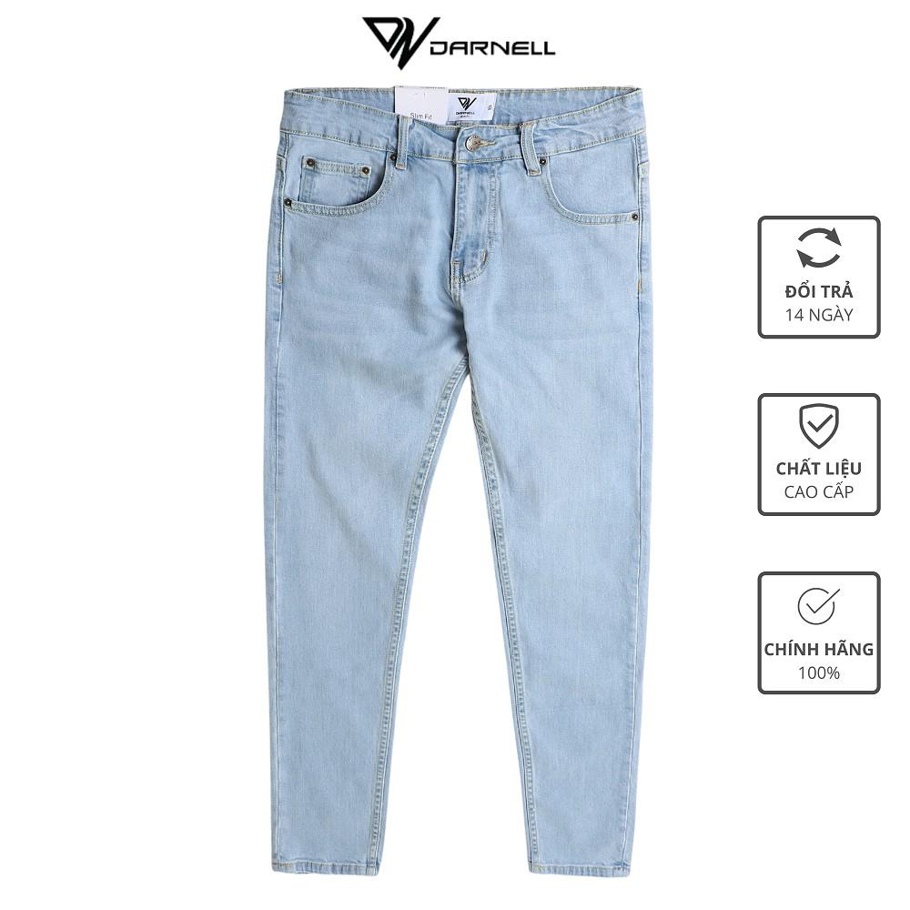 Quần jeans nam wash màu chính hãng DARNELL DN523