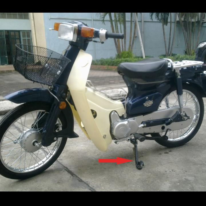 Chân chống nghiêng dành cho xe honda cub 82 - B471