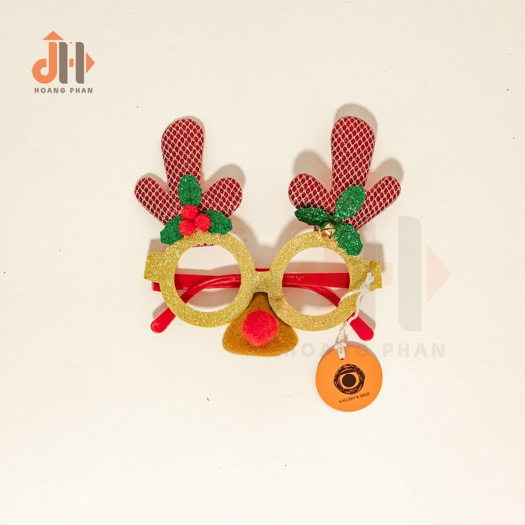 Mắt Kính Tuần Lộc hóa trang Giáng Sinh
