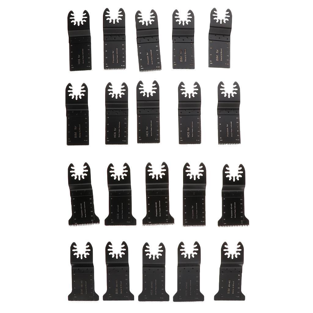 20pcs /set Saw Blades Multi Tool Metal Wood Cutting for Renovator Power Tool