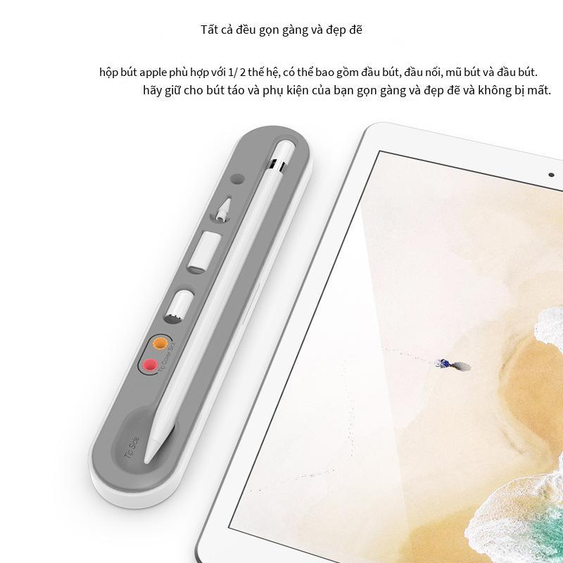 Vận Chuyển Nhanh Chóng Thích Hợp Cho Apple Pencil Hộp Bút Hút Từ Tính Apple Thế Hệ 1 Bút Điện Dung Thế Hệ 2 Hộp Lưu Trữ Khe Cắm Bút