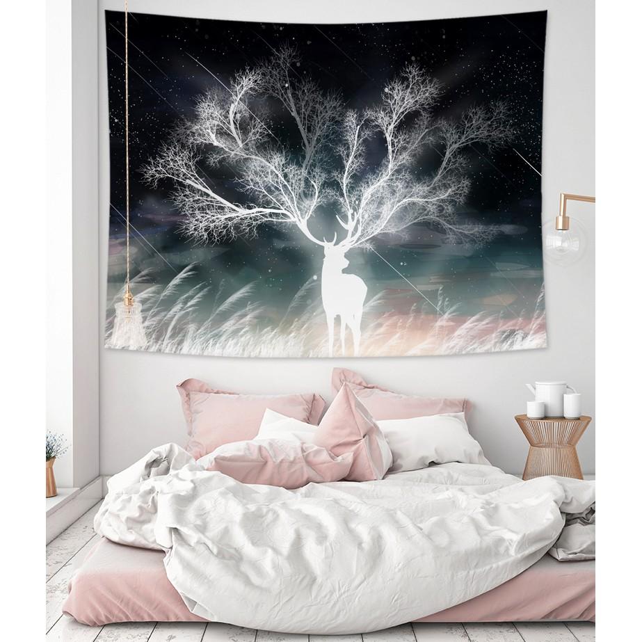 Bộ sưu tập đen huyền bí - Tranh Vải treo tường Decor phòng hot nhất 2020