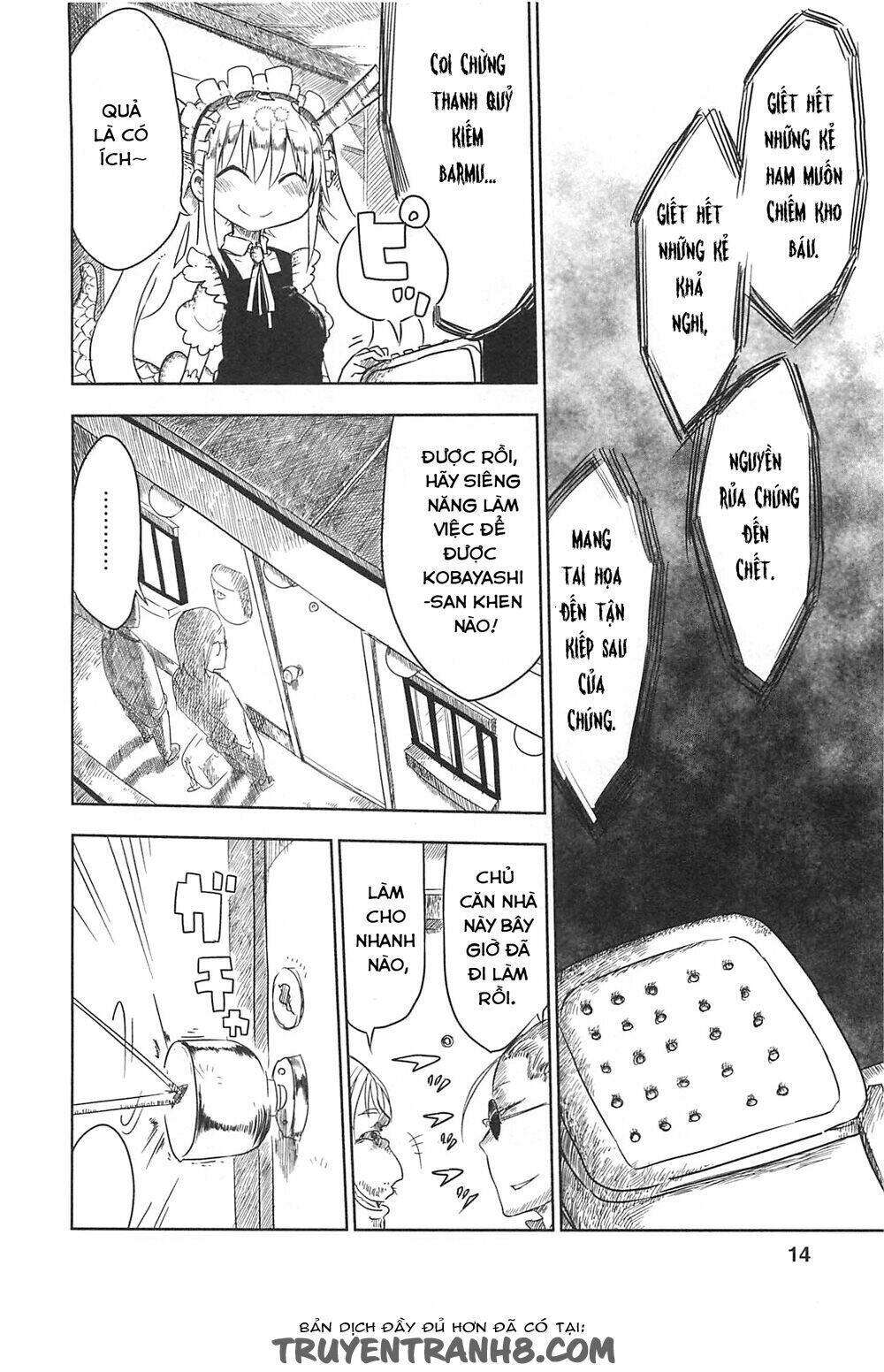 con rồng hầu gái chapter 1 13