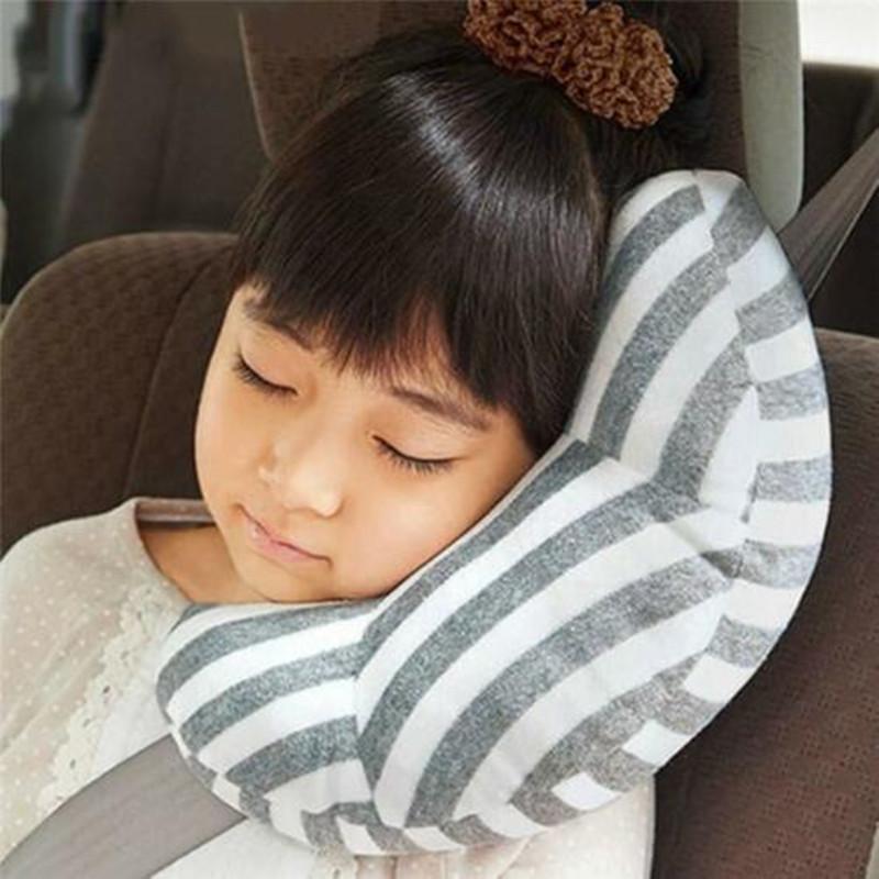 Ghế Ngồi Ô Tô Du Lịch Gối Dây An Toàn Gối Tựa Đầu Cổ Còn Lại Hỗ Trợ Ngủ Đệm Vai Đai An Toàn Dây Đeo Bảo Vệ Đệm Dành Cho Trẻ Em