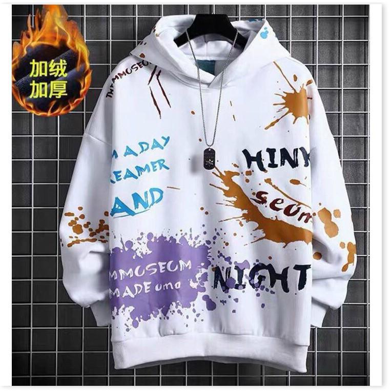 ÁO HOODIES NAM HỌA TIẾT CÁ TÍNH FROM TO Y HÌNH CHẤT NỈ THẤM HÚT MỒ HÔI CỰC TỐT THỜI TRANG KING STORE