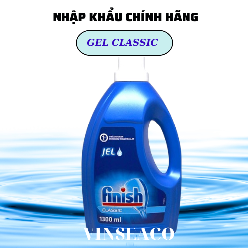 Xà phòng rửa bát Finish Gel Classic 1.3L / can ( Đức )