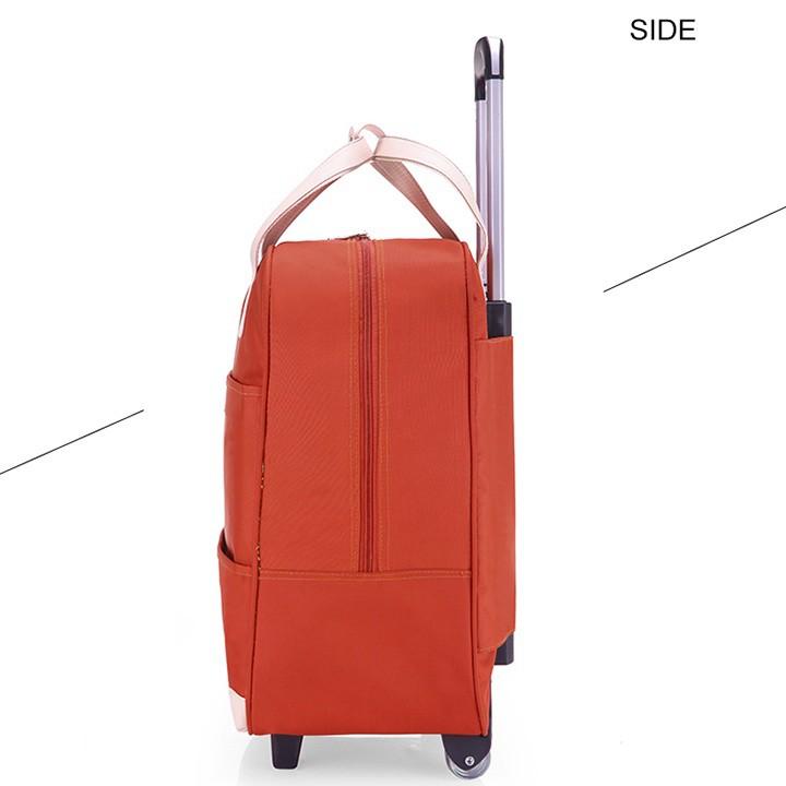 Vali kéo du lịch tặng kèm túi nhỏ - Re0358
