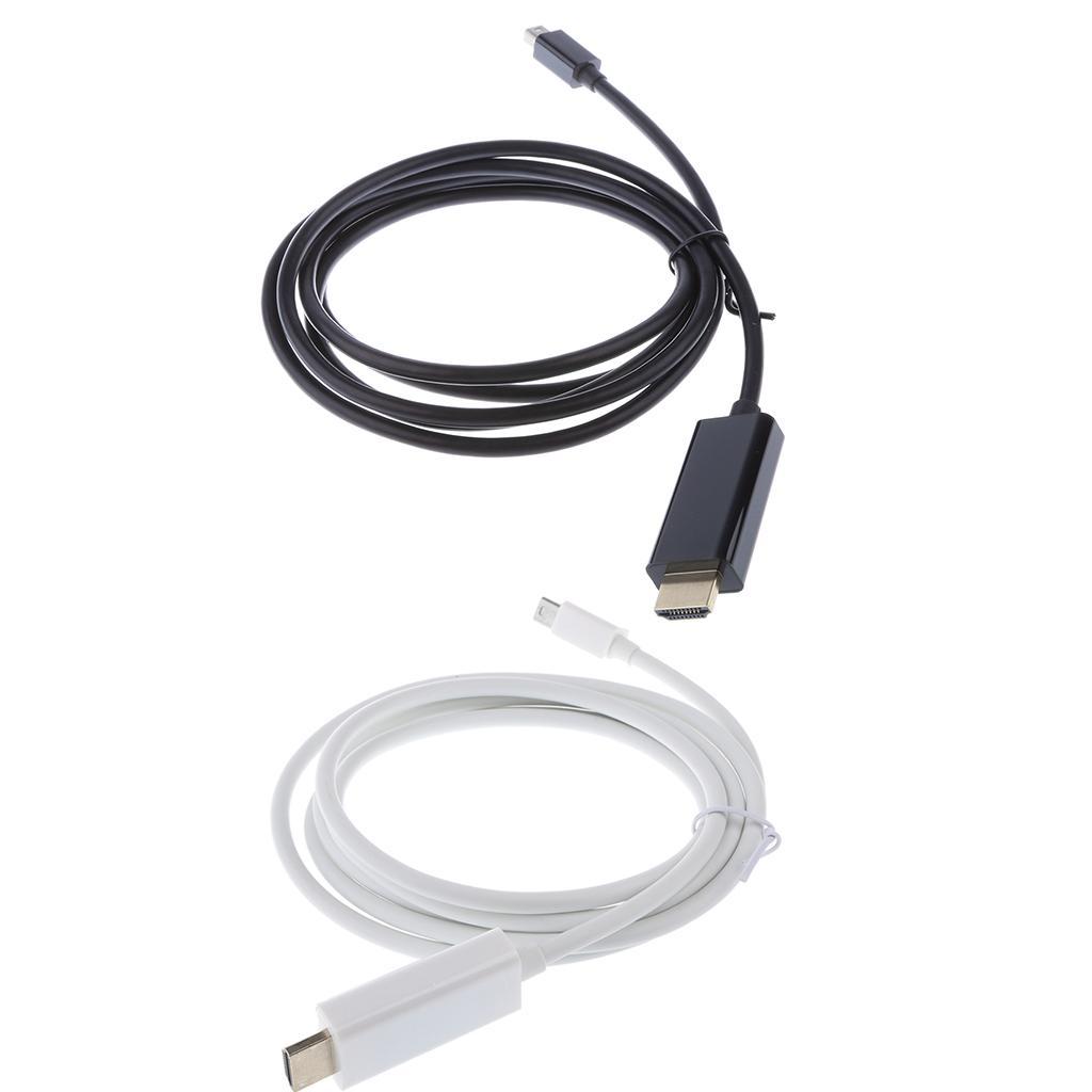 1080P 1.8M/6FT Mini DP () to HDTV Cable