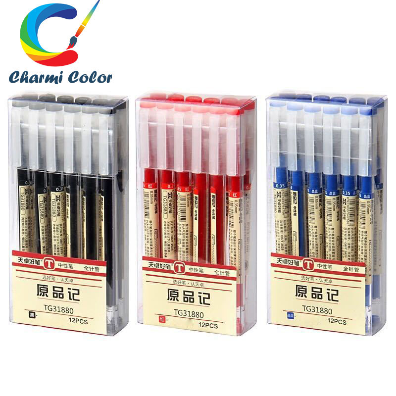 Bút bi nước bút mực gel ngòi 0.5 mm Charmi Color - 1 cây