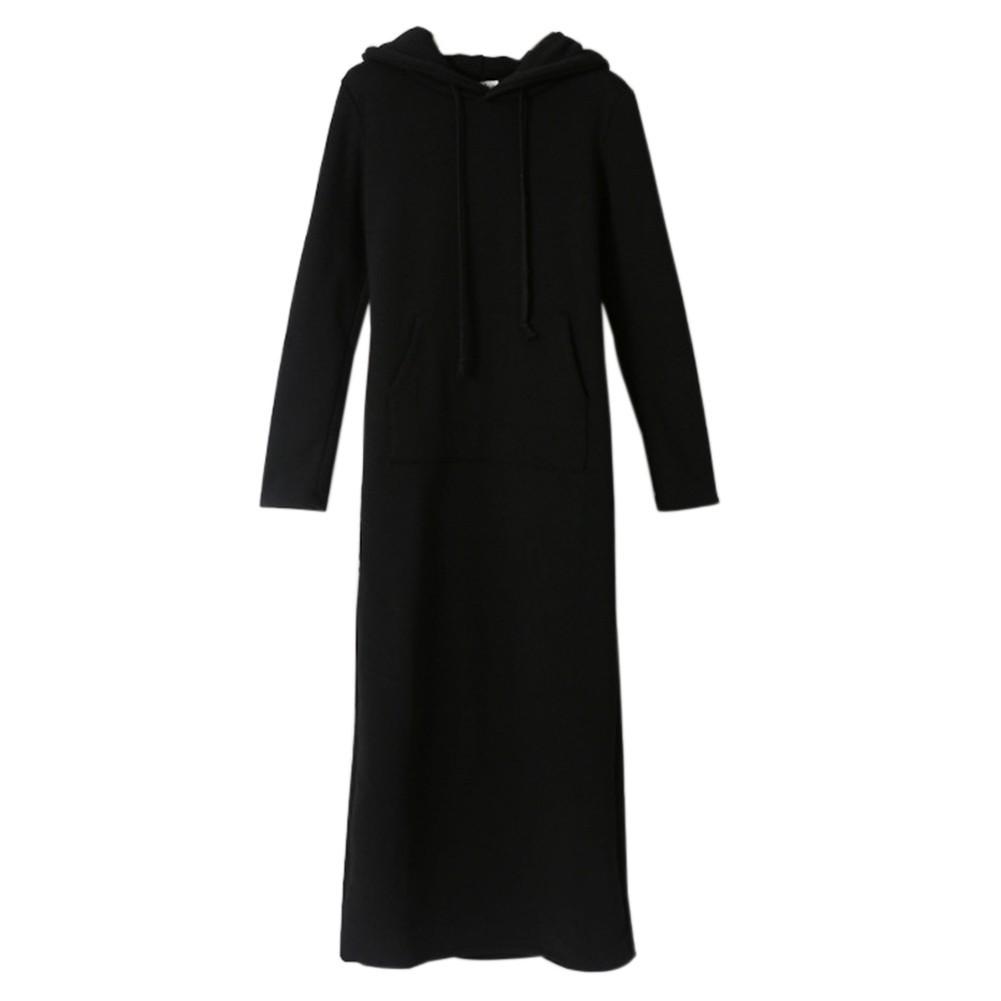 Đầm Nhung Đen Tay Dài Thiết Kế Thanh Lịch