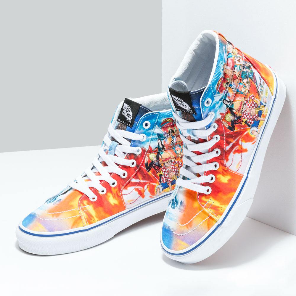 Giày Vans SK8 Hi x One Piece VN0007NS448