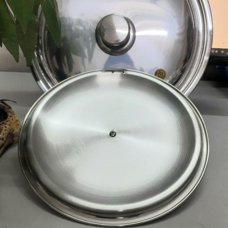 Nắp vung nồi INOX dùng cho nồi- chảo- quánh...đủ size 14/ 16/ 18/ 20/ 24/ 26/ 28/ 30/ 32 cm