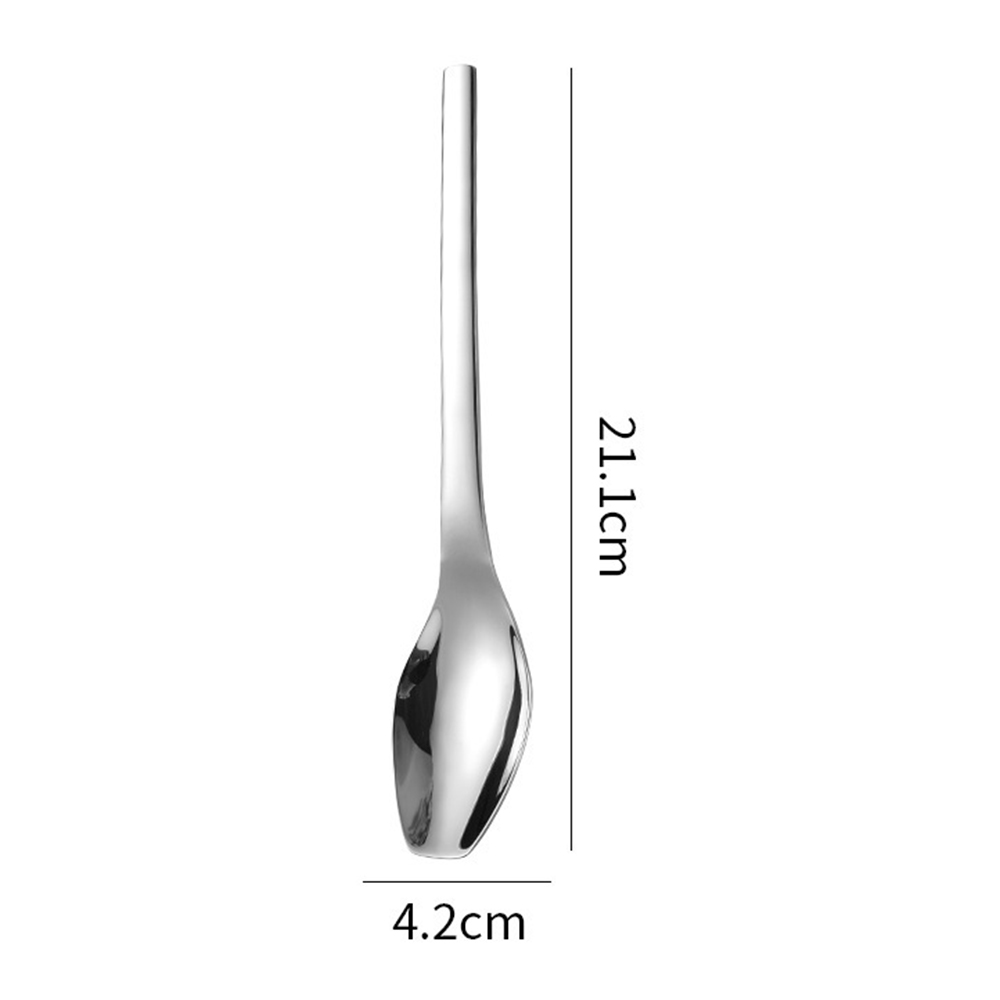 Combo 2 muỗng thìa Inox 304 không gỉ siêu dày dùng để ăn cơm, mỳ, phở, súp, sáng bóng sang trọng