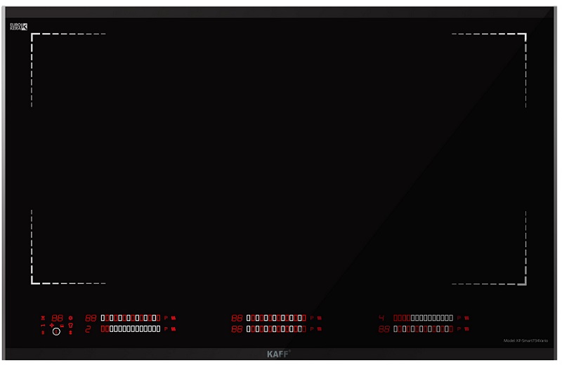 Bếp Từ Đa Điểm KAFF KF-Smart848Vario - Hàng Chính Hãng