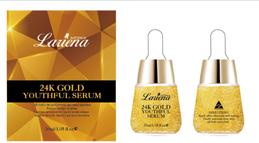 Serum trắng da Lariena 24K gold Youthful Serum-