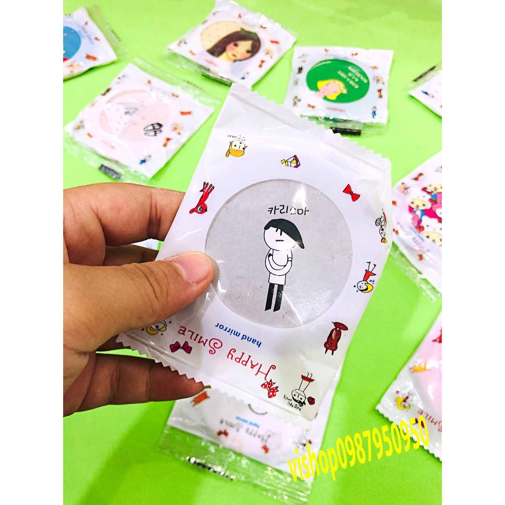 Gương Mini Hoạt Hình Dễ Thương - Nhiều Hình Siêu Kute - Giá Sỉ, Giao Ngẫu Nhiên mã ZAG56 X