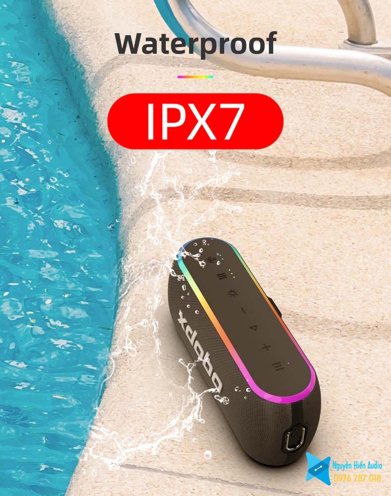 Loa Xdobo X8iii 60W siêu trầm Bluetooth 5.3 hàng chính hãng