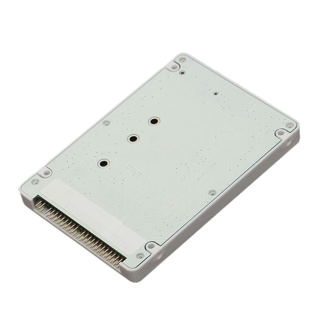 3X M.2 NGFF SATA SSD Drive to 2.5inch IDE 44pin Converter Card with Case